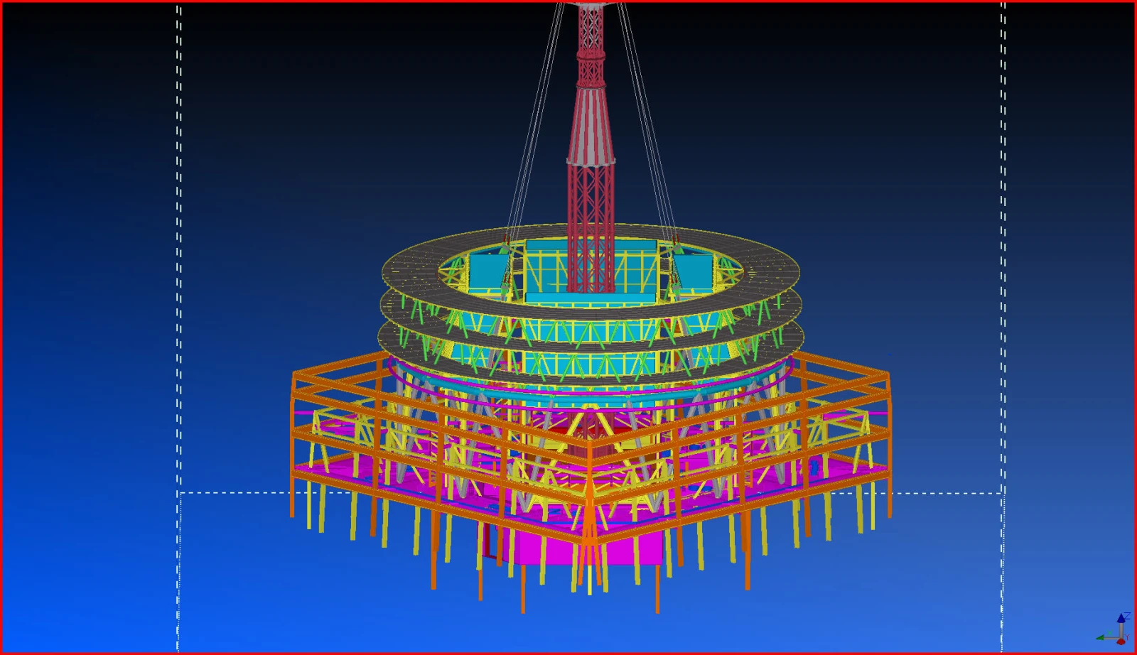 One World Trade Antenna Modelisation